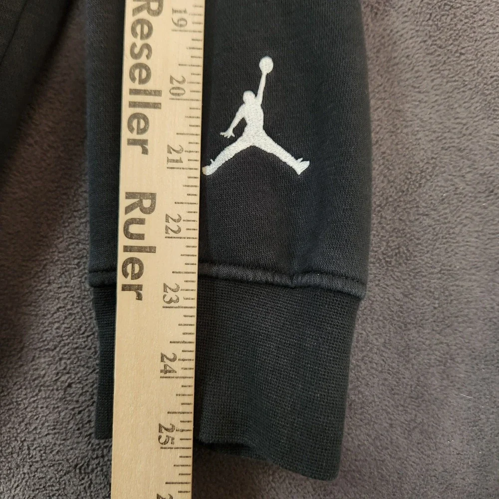 Nike Jordan Sorry For Your Loss Tour Hoodie Mens Large Black Roses‎ Sweatshirt